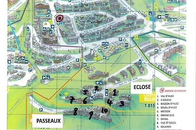 Wohnung in Alpe d'Huez nahe Gondelbahn