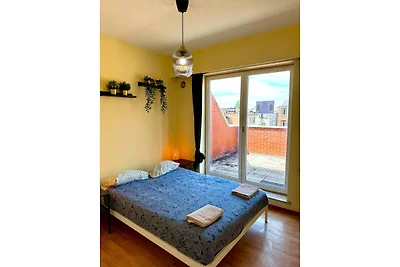 Helle Ferienwohnung in Antwerpen für 9...