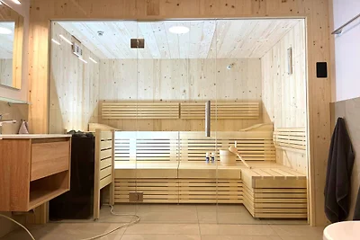 Ferienhaus direkt an der Skipiste mit Sauna