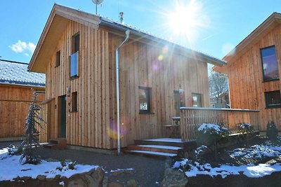 Chalet mit Whirlpool im Freien