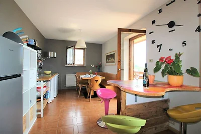 Helle Wohnung im Val di Fiemme mit großzügige...