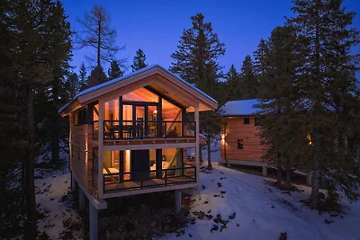 Ruim chalet met Finse sauna