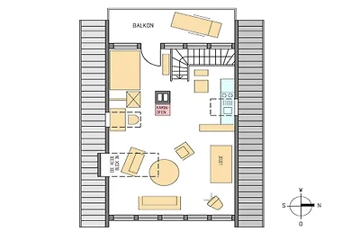 Ferienwohnung mit 1 Schlafzimmer