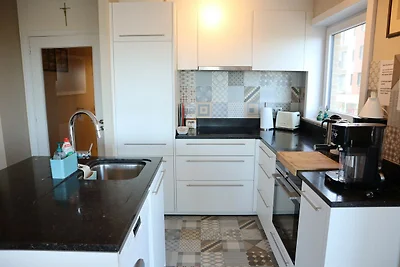 Appartement in Nieuwpoort met zeezicht