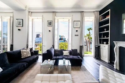 Appartement in Cannes met uitzicht op zee en ...