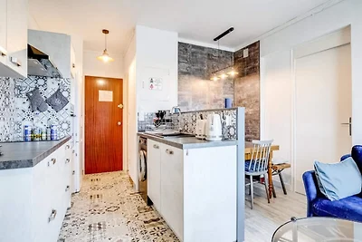 Ferienwohnung für 4 Personen – Strand 250 m e...