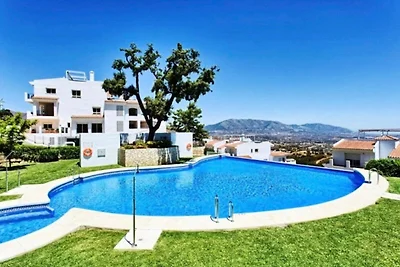 Apartment in Ojén mit Blick auf den...