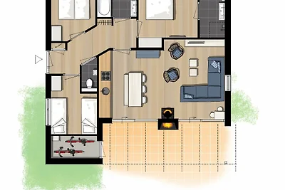 Bungalow in St. Maartenszee