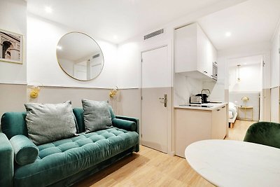 Apartamento confort 1hab/4p con aire acondici...