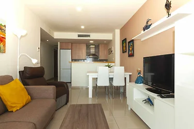 Wohnung in Roses, in Strandnähe