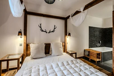 Apartment in Les Gets mit Sauna und Aussicht