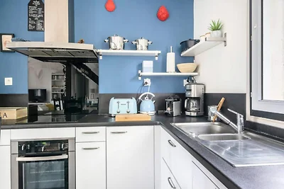 Haus in der Nähe des Strandes von Pont-Mahé m...