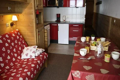 Apartment in Méribel mit Blick auf die...