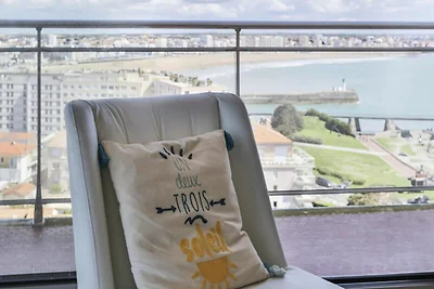 Ferienwohnung in Les Sables mit Meerblick