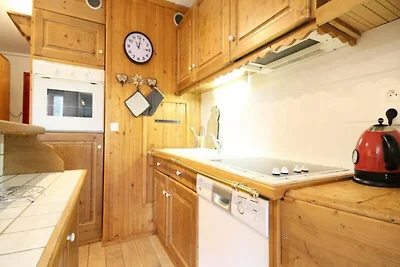 Apartment in Les Arcs mit Blick auf den Mont...