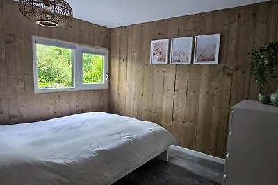 Skandinavische Waldhütte in Twente