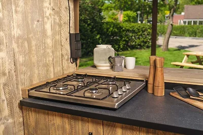 Charmantes Safari-Zelt für Familien-Glamping