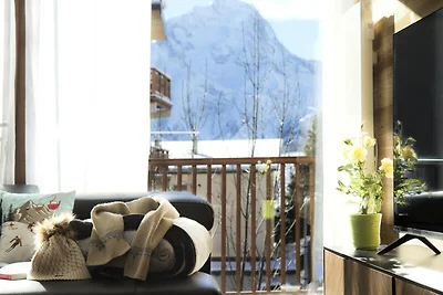 Apartment in der Nähe von Skipisten mit...