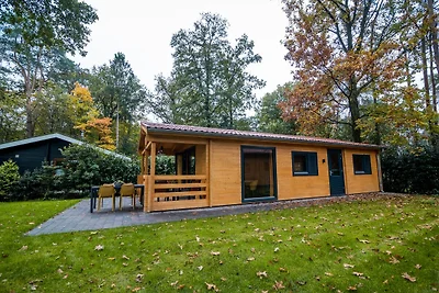 Luxe vrijstaande lodge met stoomcabine.
