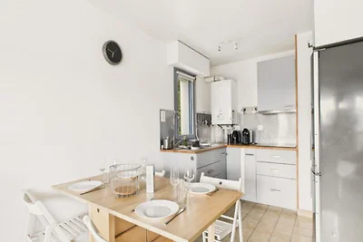 Apartment in St-Gilles in der Nähe des Hafens