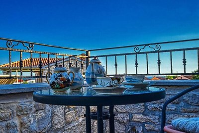 Bella Istria con vista mare e piscina