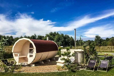 Luxuriöses Ferienhaus mit Terrasse, Whirlpool