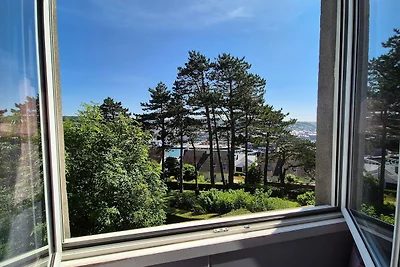 Appartement Fécamp met uitzicht op de haven