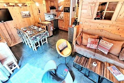 Wohnung im Dorf in der Nähe der Skipisten