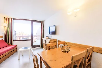 Wohnung in Huez mit Balkon & Wanderwegen