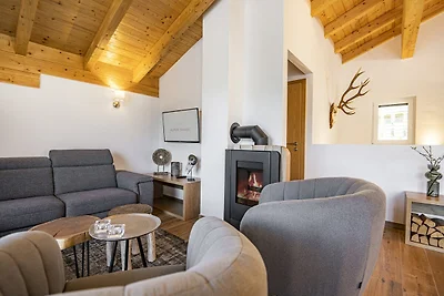 Chalet met uitzicht op de bergen in Wagrain