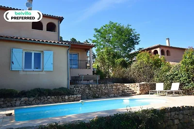 Villa in collina con piscina, Joyeuse