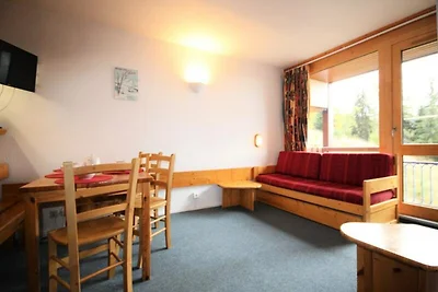 Apartment in Villards mit Blick auf das Tal