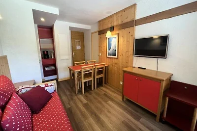 Wohnung in Plagne 1800 mit Mont Blanc Blick