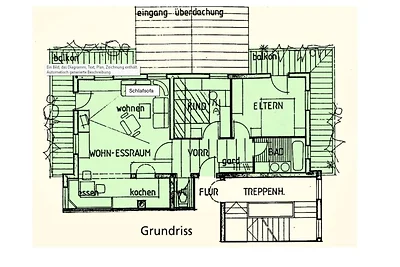 Wohnung in Mittersill mit Bergblick