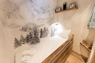 Apartment in den Alpen mit privatem Garten