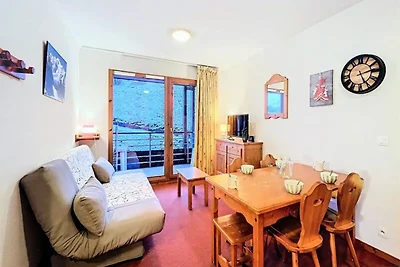 Wohnung in Les Pistes mit Ski-in-Zugang