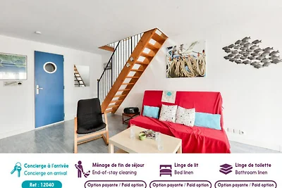 Apartment in Arzon in der Nähe des Strandes v...