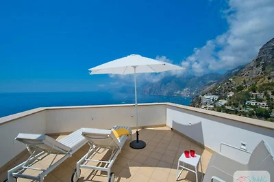 Villa in Praiano mit Pool und Meerblick