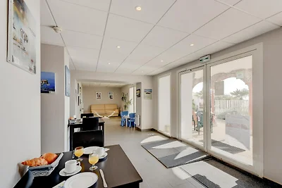 Appartement aan het strand voor vier personen