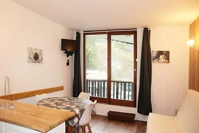 Apartment in Les Carlines mit Skizugang