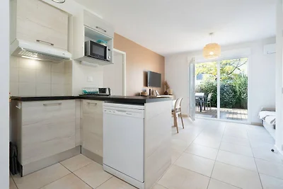 Wohnung in Valras Plage mit Pool