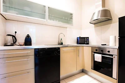 Herrliche Wohnung mit Gartenblick