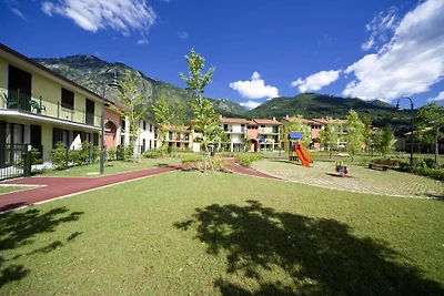 Wohnung in Porlezza mit Bergblick