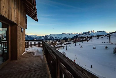 Apartment an der Marmotte-Piste mit Aussicht
