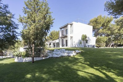 Ibizenkische Villa mit Meerblick