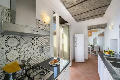 Villa a Praiano con vista sul mare di Capri