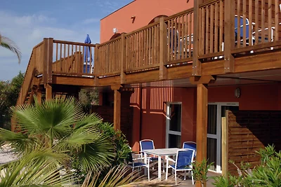 Apartment near beach in lively resort