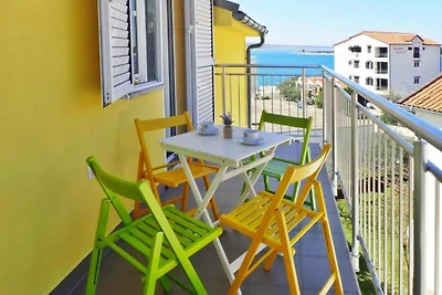 Appartement in Seline am Meer mit Meerblick