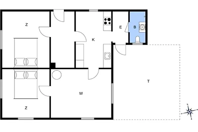 4 Sterne Ferienhaus in Ullerslev