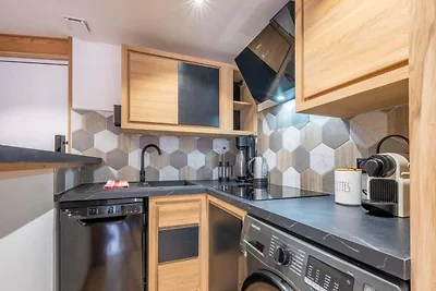 Chalet mit Bergblick für 4 Gäste